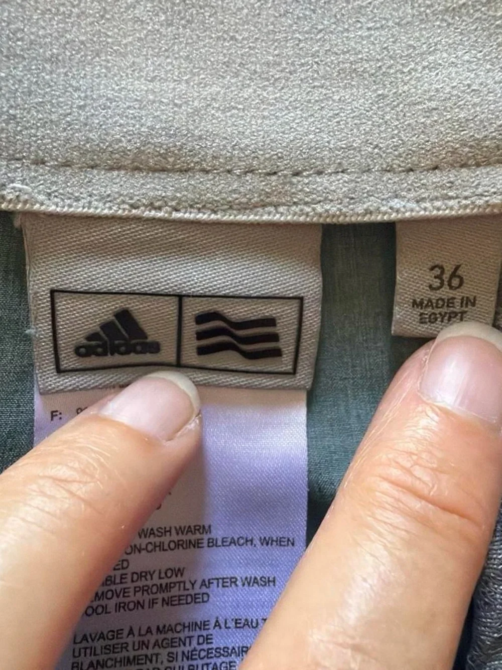 Adidas Men's Light Green Flat Front Shorts